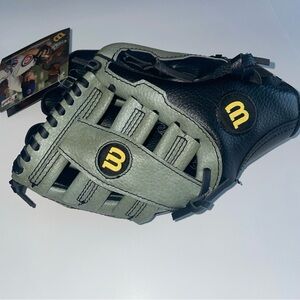 Wilson Black and Green Baseball Glove